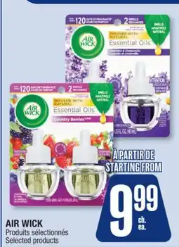 Jean Coutu AIR WICK Selected products offer