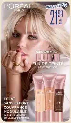 Jean Coutu L'OREAL EFFORTLESS GLOW. BUILDABLE COVERAGE offer