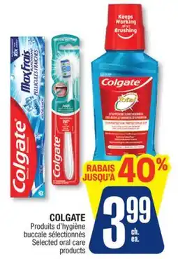 Jean Coutu COLGATE Selected oral care offer