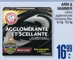 Jean Coutu ARM & HAMMER Clumping litter offer