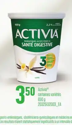Provigo ACTIVIA offer