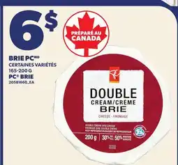 Provigo BRIE PC, 165-200 G | PC BRIE offer