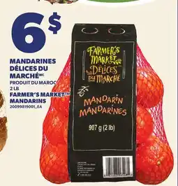 Provigo MANDARINES DÉLICES DU MARCHÉMC, 2 LB | FARMER'S MARKET MANDARINS offer