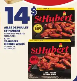 Provigo AILES DE POULET ST-HUBERT, 575 G | ST-HUBERT CHICKEN WINGS offer