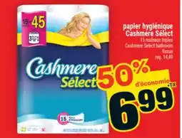 Super C papier hygiénique Cashmere Sélect | Cashmere Select bathroom tissue offer