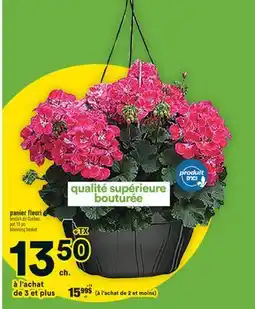 Super C panier fleuri | blooming basket offer