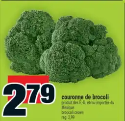 Super C couronne de brocoli | broccoli crown offer