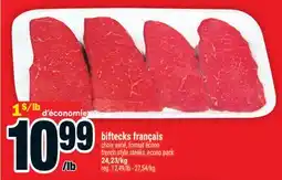 Super C biftecks français | french style steaks offer