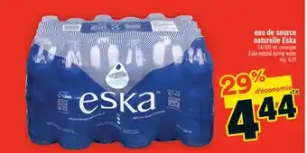 Super C EAU DE SOURCE NATURELLE ESKA | ESKA NATURAL SPRING WATER offer