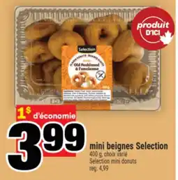 Super C mini beignes Selection / Selection mini donuts offer
