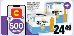 Super C bière sans alcool CoronaCero 0 % | CoronaCero 0 % non-alcoholic beer offer