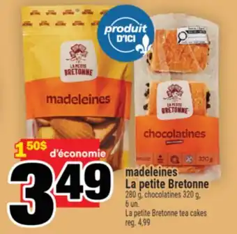 Super C madeleines La petite Bretonne | La petite Bretonne tea cakes offer