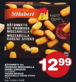 Marches Tradition ST-HUBERT FROZEN BREADED MOZZARELLA CHEESE STICKS offer