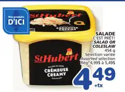 Marches Tradition C'EST PRÊT! SALAD OR COLESLAW offer