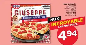 Marches Tradition DR.OETKER GIUSEPPE FROZEN PIZZA offer