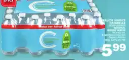 Marches Tradition COMPLIMENTS NATURAL SPRING WATER offer