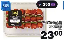 Marches Tradition PRIX CLUB FRESH SEASONED CHICKEN SKEWERS offer