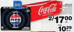 Marches Tradition PEPSI OU COCA-COLA offer