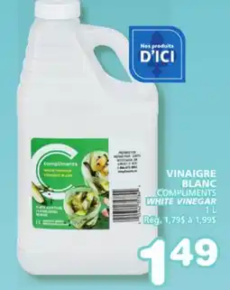 Marches Tradition COMPLIMENTS WHITE VINEGAR offer