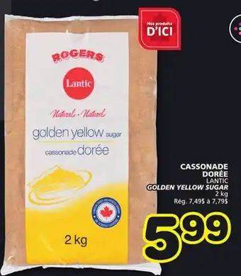 Marches Tradition LANTIC GOLDEN YELLOW SUGAR offer