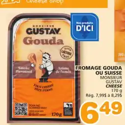 Marches Tradition FROMAGE GOUDA OU SUISSE CHEESE offer