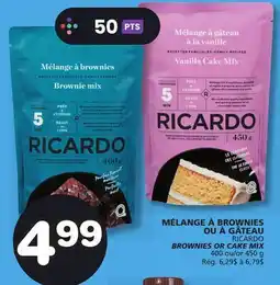 Marches Tradition RICARDO BROWNIES OR CAKE MIX offer