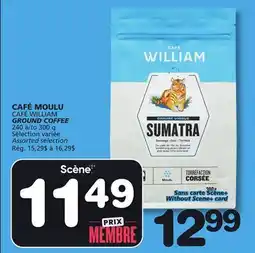 Marches Tradition CAFÉ WILLIAM GROUND COFFEE offer
