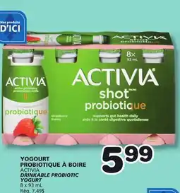 Marches Tradition ACTIVIA DRINKABLE PROBIOTIC YOGURT offer