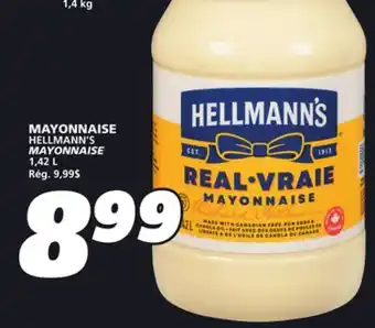 IGA HELLMANN'S MAYONNAISE offer