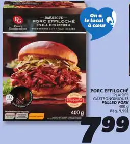 IGA PLAISIRS GASTRONOMIQUES PULLED PORK offer