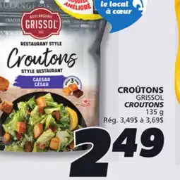 IGA GRISSOL CROUTONS offer