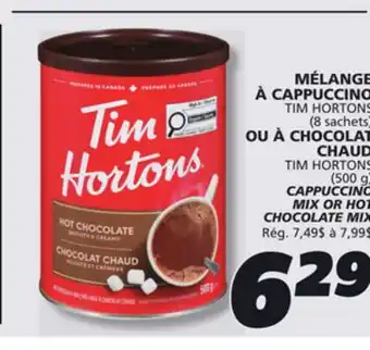 IGA TIM HORTONS HOT CHOCOLATE MIX offer