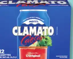 IGA CLAMATO ALCOHOLIC MALT BEVERAGE offer
