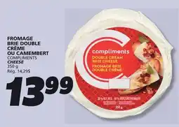 IGA COMPLIMENTS CHEESE offer
