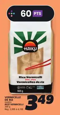 IGA HAIKU RICE VERMICELLI offer