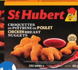 IGA ST-HUBERT FROZEN CHICKEN WINGS, BREADED CHICKEN BREAST NUGGETS OR STRIPS offer