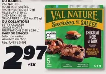 IGA VAL NATURE BARS offer