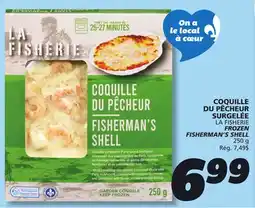 IGA LA FISHERIE FROZEN FISHERMAN'S SHELL offer