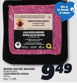 IGA NORTHFORK LEAN MINCED BISON offer