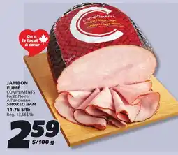 IGA COMPLIMENTS SMOKED HAM offer