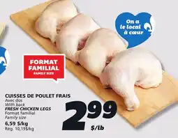 IGA FRESH CHICKEN LEGS offer