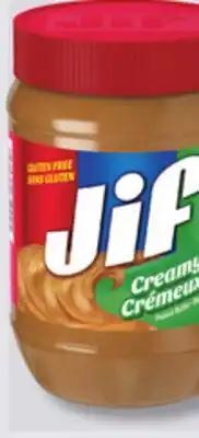 IGA JIF PEANUT BUTTER offer