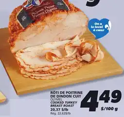 IGA OLYMEL COOKED TURKEY BREAST ROAST offer