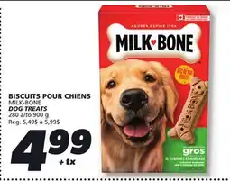 IGA MILK-BONE DOG TREATS offer