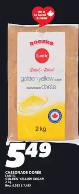 IGA LANTIC GOLDEN YELLOW SUGAR offer