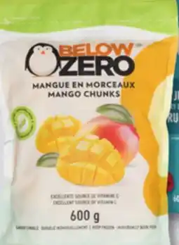 IGA BELOW ZERO FROZEN FRUITS offer