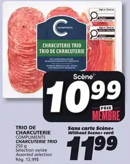 IGA COMPLIMENTS CHARCUTERIE TRIO offer