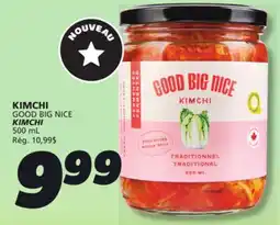 IGA GOOD BIG NICE KIMCHI offer
