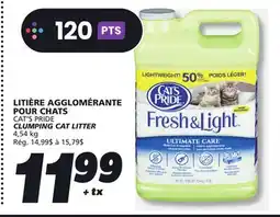 IGA CAT'S PRIDE CLUMPING CAT LITTER offer