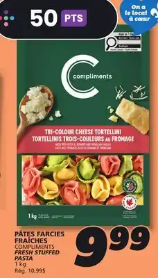 IGA COMPLIMENTS FRESH STUFFED PASTA offer